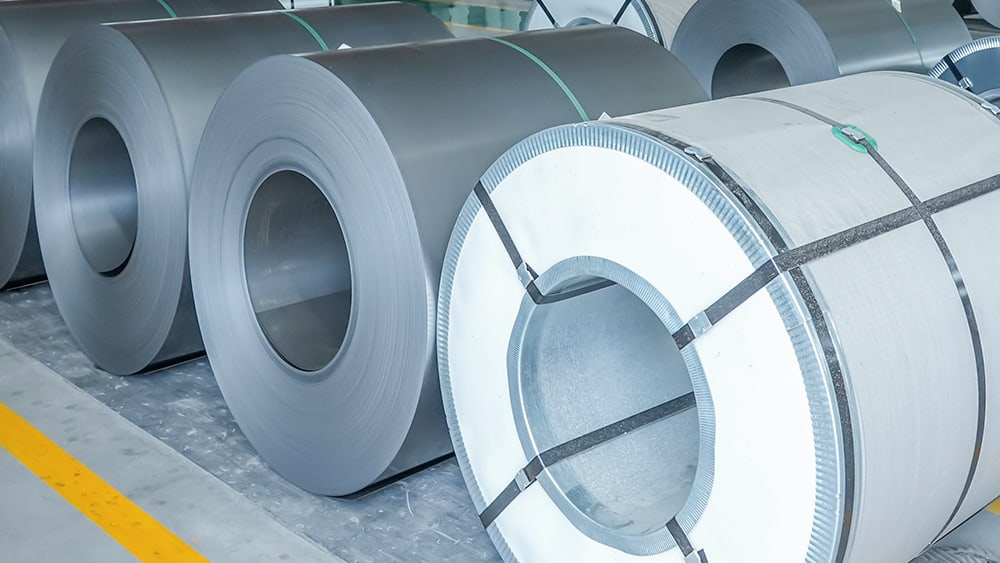 Hot-rolled steel coils