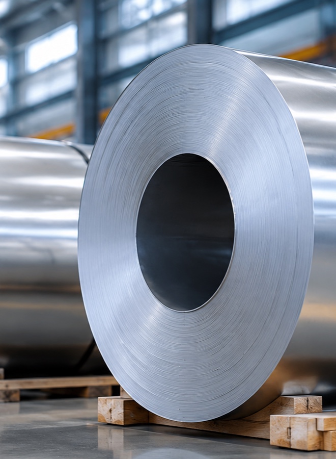 Hot-rolled and cold-rolled steel coil